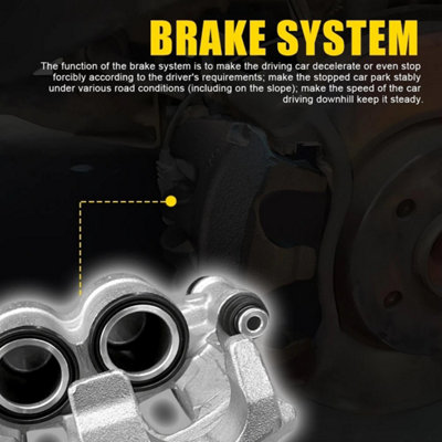 Pair Brake Caliper Front Left Right Side For Mercedes-Benz