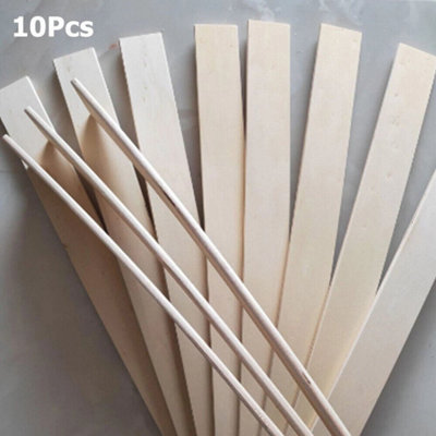 Wood 10Pcs Wooden Bed Slats Strip from B&Q