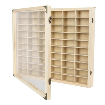  - 60 Grids Car Model Display Cabinet For Diecast Car Matchbox Toy Storage Shelf