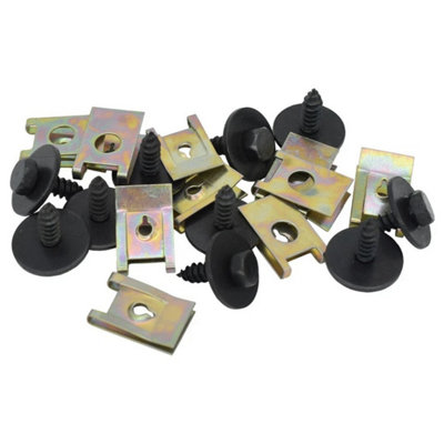  - 62Pcs For Bmw Undertray Screw Engine Shield Guard Bolt Mud Flaps Clips Kit 31Set
