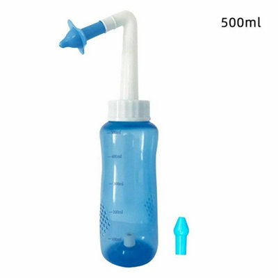 500Ml Neti Pot Waterpulse Cleaner Allergies Relief Nose Nasal Rinse Wash from B&Q