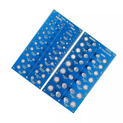2Pcs Nut And Bolt Thread Checker 38 Hole Inch Metric Identifier Gauge Screw Size from B&Q