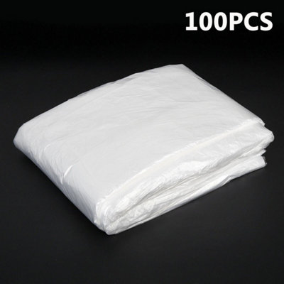 100Pcs Universal Disposable Car Seat Covers Vehicle Plastic Cover Protective from B&Q