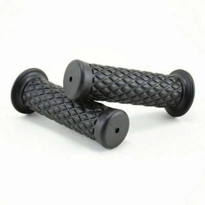  - Universal Motorcycle Motorbike Rubbers Handlebar Handle Bar Grips 22mm 7/8"