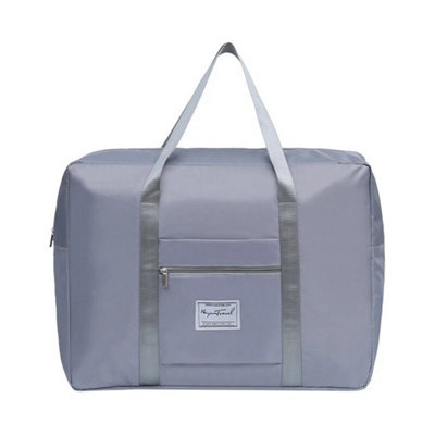 Grey  Ryanair Cabin Approved Carry On Hand Luggage Flight Holdall Bag from B&Q