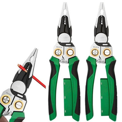  - 8 In 1 Wire Stripper With Voltage Tester Electrician Repair Multi-Function Tool