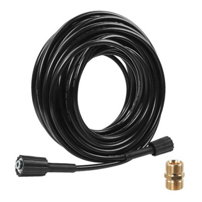 10 Meter M22-14mm High Pressure Washer Hose 10M/20M Power Washer Extension Hose 5800Psi from B&Q