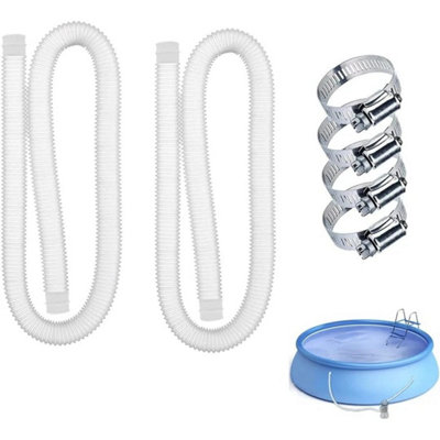  - 2X Swimming Pool Replacement Hose Pool Pump