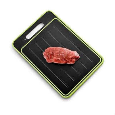  - L 4 In 1 Thawing Tray And Cutting Board For Fast Defrosting Kitchen Tool Aluminum