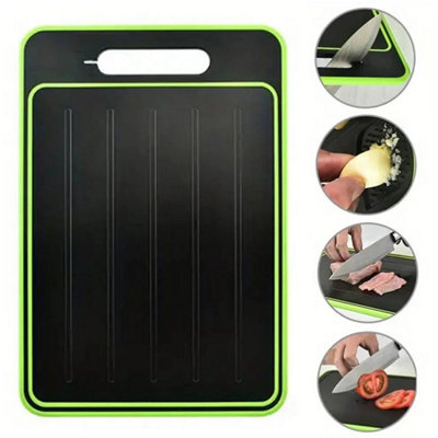  - S 4 In 1 Thawing Tray And Cutting Board For Fast Defrosting Kitchen Tool Aluminum