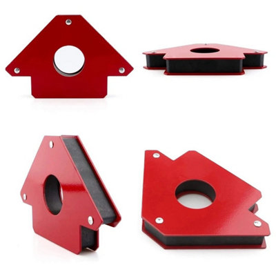 4X Welding Magnet Magnetic Welder Holder Arrow Welding Clamp 45&90&135Degreess 25Lb from B&Q