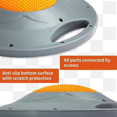 Large Wobble Balance Board With Gripping Handles from B&Q