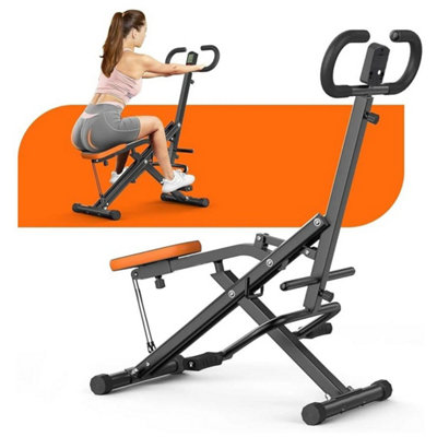 Squat Machine With Adjustable Resistance Glutes Workout Exercise Foldable New from B&Q