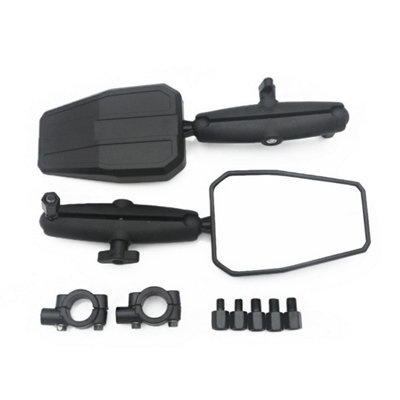  - Motorcycle Rearview Mirrors Foldable Universal Handlebar Mount