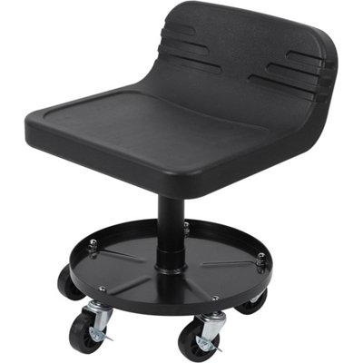 Mechanic Stool Creeper Trolley Rolling Garage Tools Swivel Chair from B&Q