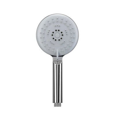 5 Spray Modes Self-Cleaning Chrome Shower Head from B&Q