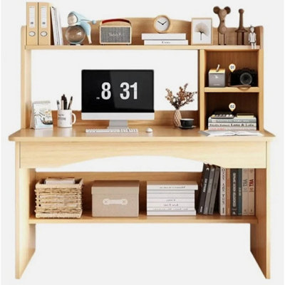 Computer Desk Study Table Writing Shelves from B&Q