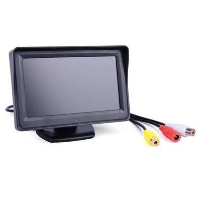4.3 Inch Hd Tft Lcd Car Monitor 2-Way Video Input from B&Q