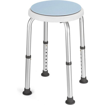  - Shower Stool Bathing Chair With Rotating Seat Shower Chair For Elderly Disabled