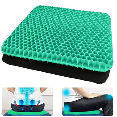 Orthopaedic Memory Foam Coccyx Cushion Office Chair Back Pain Relief from B&Q