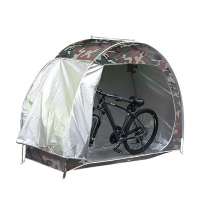 Bike Shed Storage Tent For 2-3 BikesFabric Bicycle Cover Shelter from B&Q