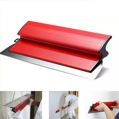80Cm Drywall Finishing Smoothing Spatula Plaster Skimming Blade Trowel Wall Tool