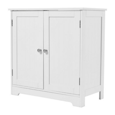  - White Bathroom Under Sink Cabinet Basin Storage Cupboard Vanity Unit Furniture