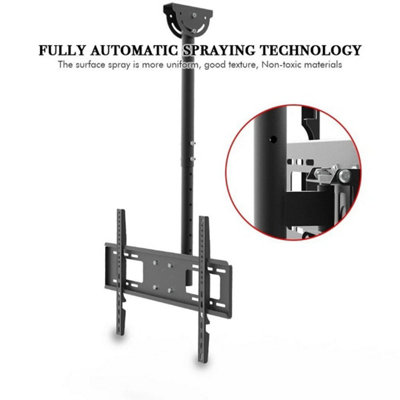  - Tv Ceiling Mount Bracket Tilt Swivel Flip Down