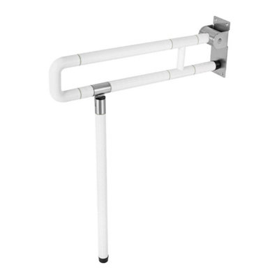  - Folding Toilet Frame Support Assist Aid Safety Grab Handle 220Lb Elderly Disable