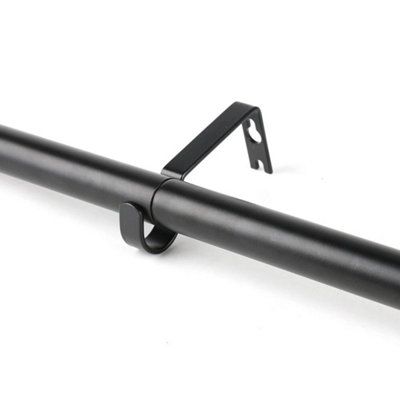  - 152 To 304Cm  Heavy Duty Extendable Curtain Pole With End Finials