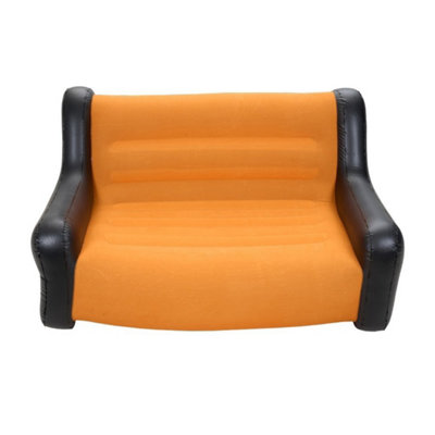 Inflatable Chair Sofa Blow Up Lazy Personal Seat Lounger Picnic Camping Couch from B&Q