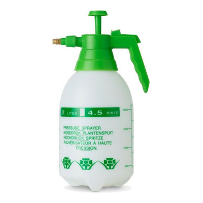  - 2L Garden Pressure Spray Bottle Portable Hand Pump Sprayer Weed Chemical