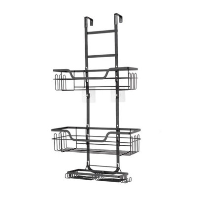  - 3 Tiers Hanging Over The Door Shower Organiser Tidy Bathroom Caddy