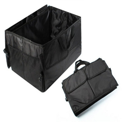 Car Boot Organiser Foldable Portable Heavy Duty Tidy Car Storage Organiser from B&Q