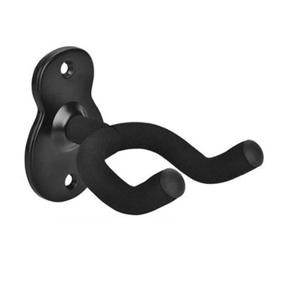 Metal Guitar Hanger Hook Wall Mount Non-Slip Holder Stand For Guitar Ukulele from B&Q