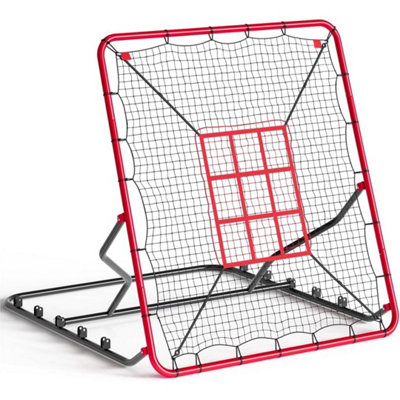 4X4.5Ft Baseball Rebounder Net Pitching Batting Fielding Trainer from B&Q