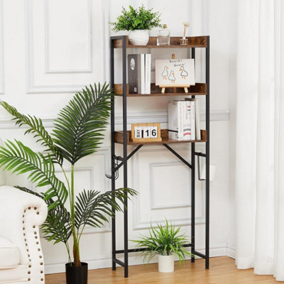3 Tier Over Toilet Storage Rack Bathroom Shampoo Towel Tissue Shelf from B&Q