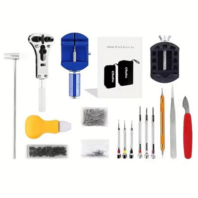 147Piece Watch Repair Watch Cleaning Maintenance Battery Replacement And Bar