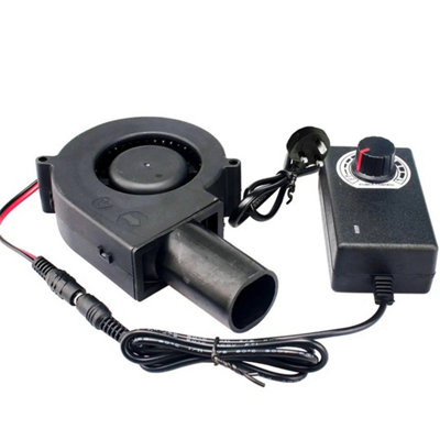 12V Electric Bbq Blower Fan For Outdoor Camping Barbecues Fire Bellow Wood Stove from B&Q