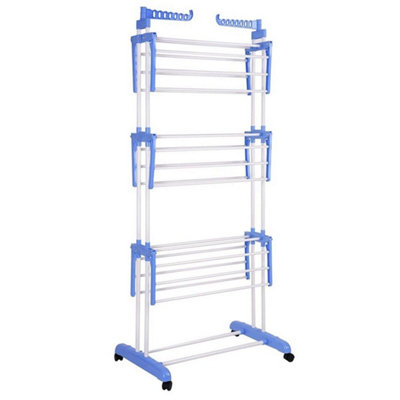 4 Tier Foldable Clothes Airer Rack from B&Q
