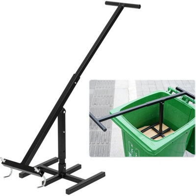 Household Wheelie Bin Compactor Manual Waste Press For Trash Recycling from B&Q
