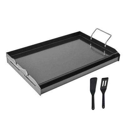  - 24X16 In Carbon Steel Flat Griddle Pan For Bbq And Cooking