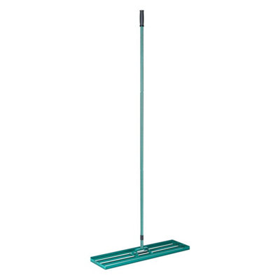 Lawn Leveling Rake 36"x10" Level Lawn Tool With 78" Steel Extended Handle from B&Q