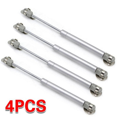 4Pcs 100N Cabinet Door Lift Up Hydraulic Gas Spring Lid Flap Stay Hinge Strut from B&Q