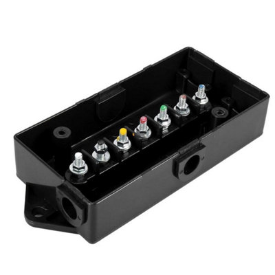 7 Gang Trailer Wire Connector Junction Box 7 Pole Cable Connection Kit