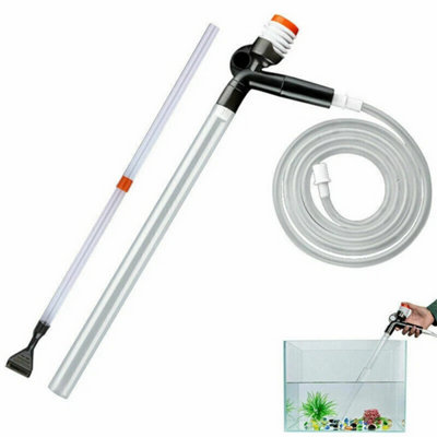  - Aquarium Cleaner Kit Vacuum Pump Gravel Water Siphon Fish Tank Cleaner