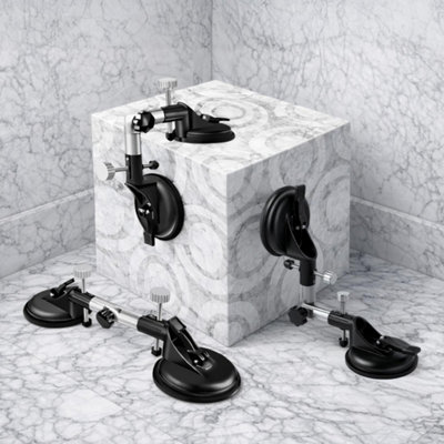 90-270 Degrees Stone Seam SetterHeavy Duty Suction Cup For Marble & Glass Joining from B&Q
