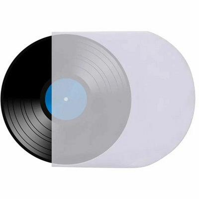 100 By 12" Lp Ld Vinyl Record Album Plastic Inner Sleeves Covers Anti-Static from B&Q