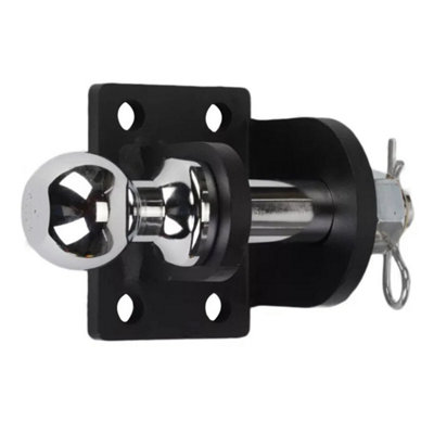 3.5T Towing Ball And Pin Universal Tow Hook Hitch Coupling With Bolts Tow Jaw from B&Q