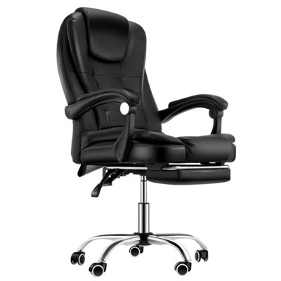 Executive Office Chair With Footrest Swivel Recliner from B&Q